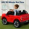 Best Choice Products Kids 24V Ride On Truck Officially Licensed Ford Lightning w/ Remote, LED Lights, 2 Speeds